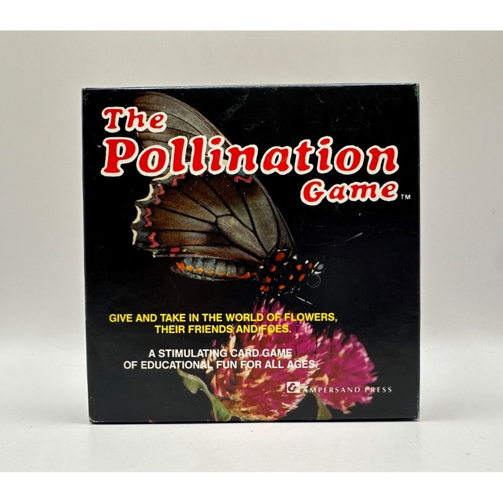 Vintage The Pollination Game COMPLETE Ampersand Press Science Homeschool